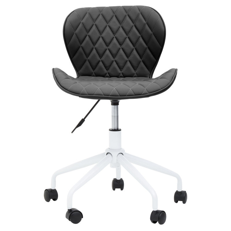 Niobrara Office Chair, White, Black