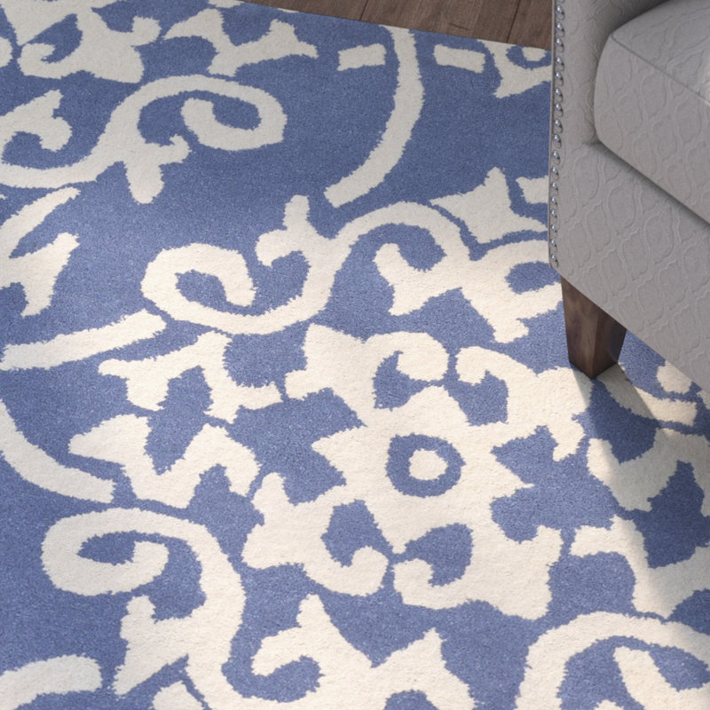 Elsberry Wool Floral Indoor Rug, Rectangle 9' x 12'