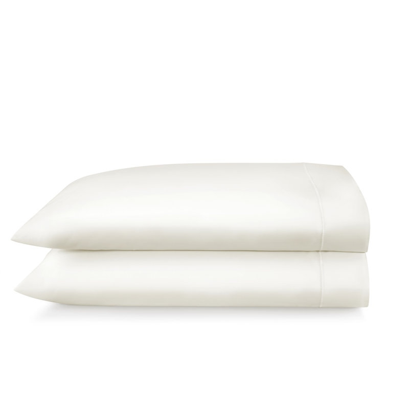 Boutique Ivory Percale Pillowcases, Queen Pillow Case