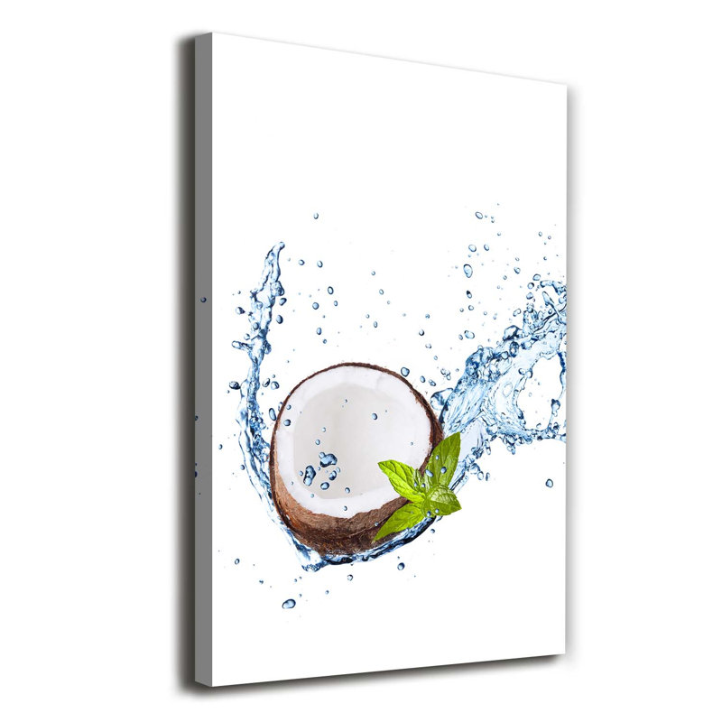 Coconut - Wrapped Canvas Print