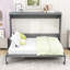Armoire murale Murphy avec lattes et pieds-126016956-126016953
