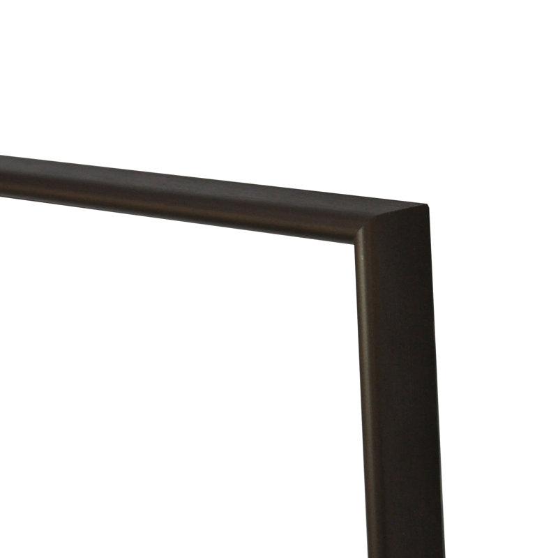 Ferndown Metal Flat Wall Mirror, 30" H x 18" W