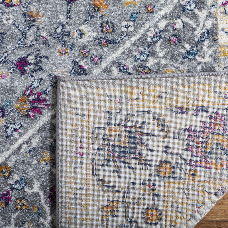 Balch Performance Oriental Rug, Square 6'7"