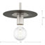 Luminaire suspendu simple à 1 lumière Gramercy-88566836