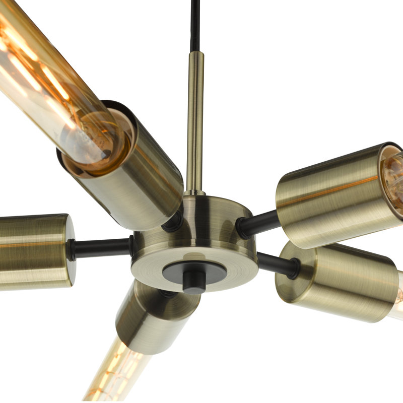 Chihoko 5 - Light Antique Brass Pendant