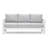 73" All-Weather Aluminum Patio Sofa, 3 Seat Outdoor Couch With Thick Cushions &  Frame-2092200423