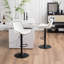 Tabouret de bar pivotant en similicuir Zager-2033200465