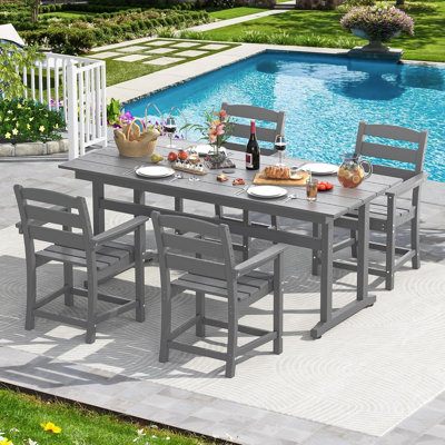 5-Piece Patio Dining Table Set,  Patio Furniture Set