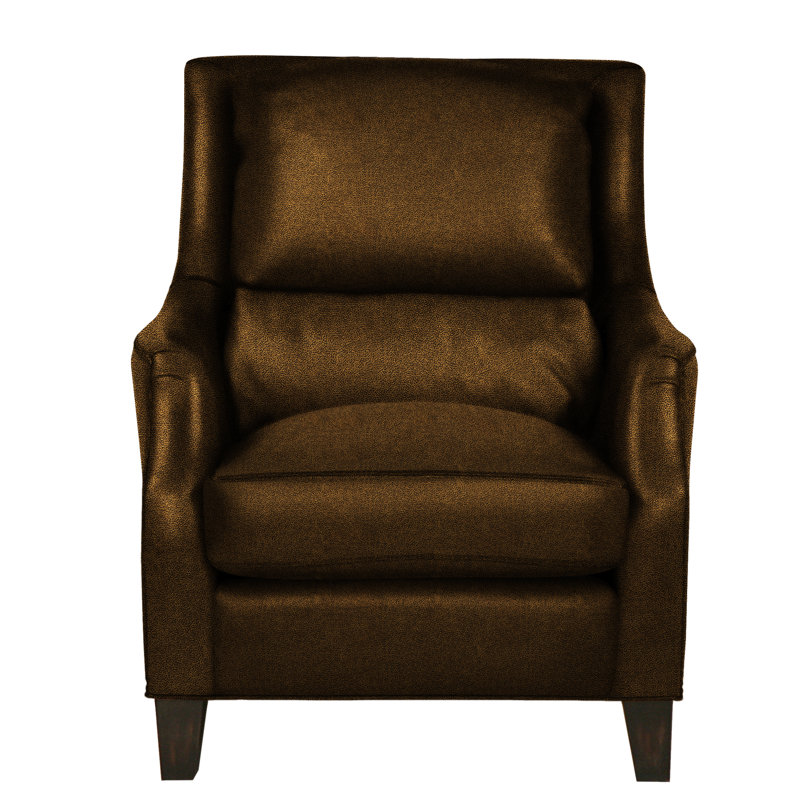 Savoy Leather Armchair, Mustang (Maestro Artisano), Nutmeg
