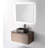 Jasmine Beveled 60" Metral Frame Flat Mirror-125490436