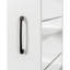 Chariot utilitaire roulant blanc de 178 cm de hauteur avec 7 tablettes pour l'organisation de la maison-134807191-134807193