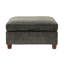 Canapé modulaire en chenille 7Pc gris rembourré de mousse pour meubles de salon moderne avec coussin ultra doux
