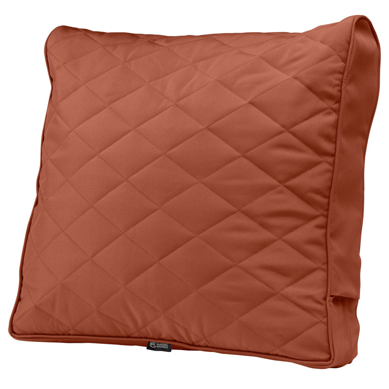 Coussin matelassé Montlake Fadesafe, H 4 po x l 21 po x P 20 po, Épice