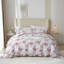 Ensemble d'édredon en microfibre à imprimé floral-110354015
