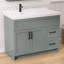 Armoire de salle de bain autoportante sans base 42 po x P 21,5 po x H 33,5 po-118136046