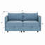 Causeuses-causeuses, causeuse 2 places avec rangement pour petits espaces, salon, dortoir, chambre à coucher