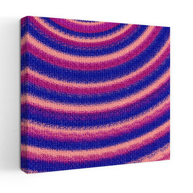 Art contemporain, art contemporain abstrait, H 18 po x l 18 po
