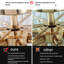 Modern Gold Round 5-Tier K9 Crystal Chandelier-1582482676