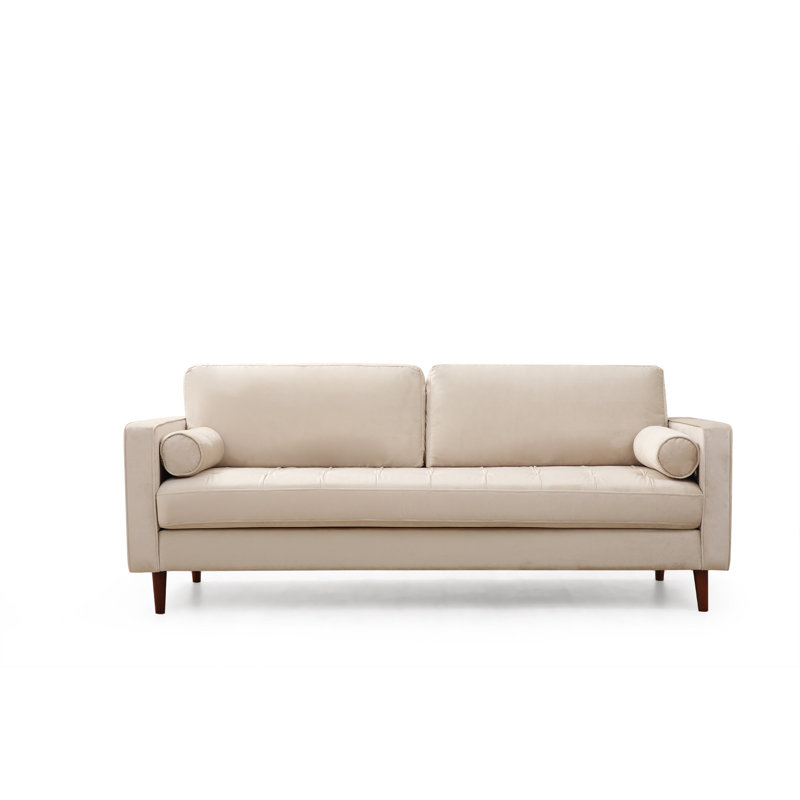 Upholstered 84.6'' Sofa, Beige