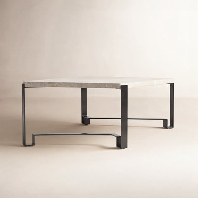 Bernhardt Sayers 48" Stone Cocktail Table
