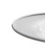 Table ronde de 31,4 po en blanc, pieds en métal pour plus de stabilité, traitement antirouille traité, design élégant pour la maison et les espaces commerciaux