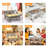 8 QT Rectangular Stainless Steel Chafing Dish Buffet Set