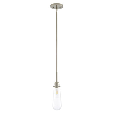 Luminaire suspendu en forme de goutte à 1 lumière Gunter