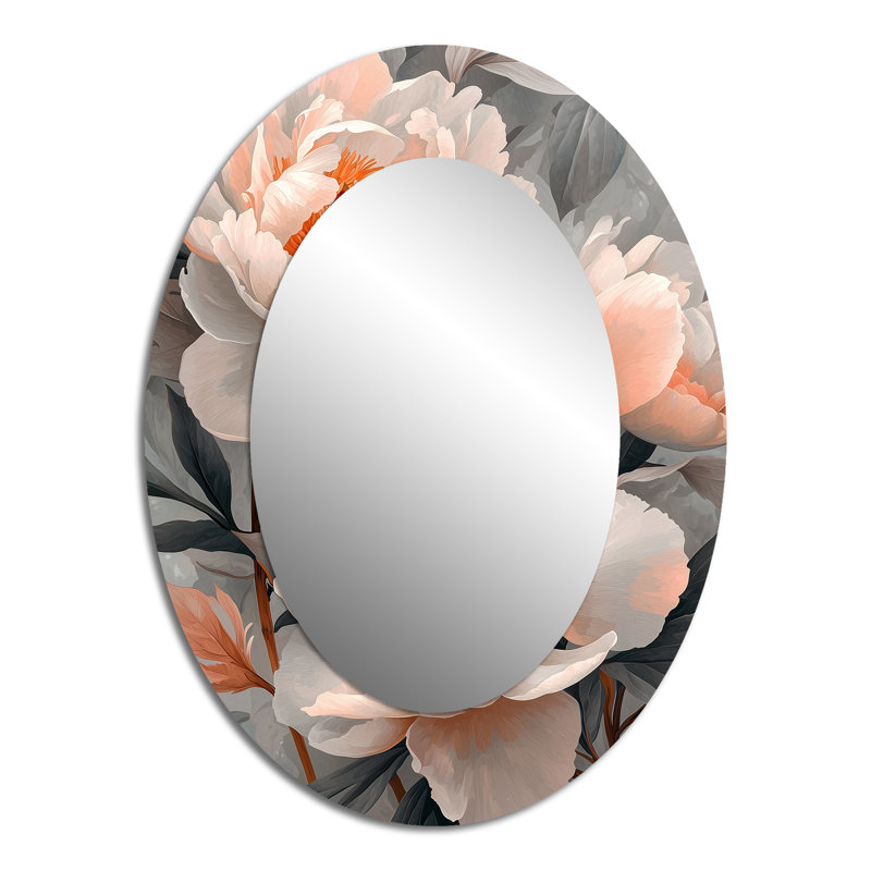 Miroir mural rose, 40 po x 30 po