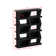 Modern Geometric Bookshelf - Stylish Multi-Tier Storage Unit With Unique Design, Durable Construction, And Versatile Storage