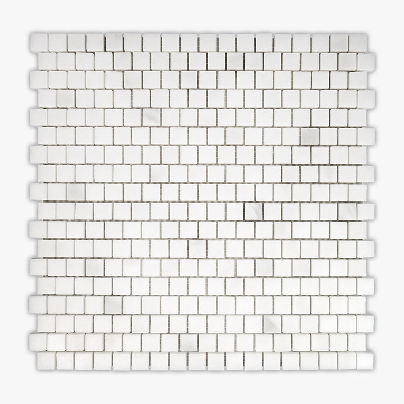 Carreau de mosaïque en marbre 12 po x 12 po