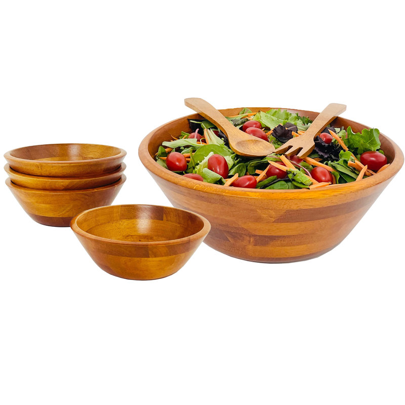 Ensemble de 7 bols à salade Saoirse, Grand