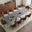 Table de salle à manger rectangulaire extensible en pierre frittée de 70,86 po à 102,36 po Charlana pour 8-10-1820111333