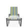 Holna Outdoor Rust-Resistant Metal Chaise Lounge