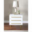 Table de chevet blanche Modern Furniture