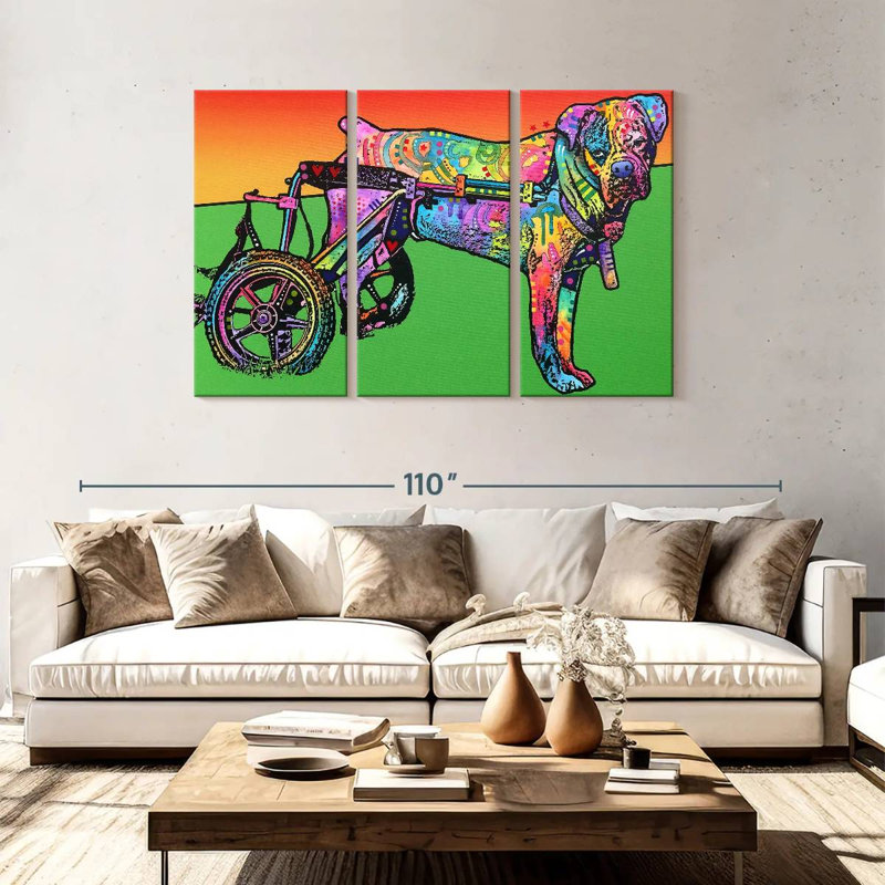 Brampt Ospa On Wheels, 48" H x 74" W
