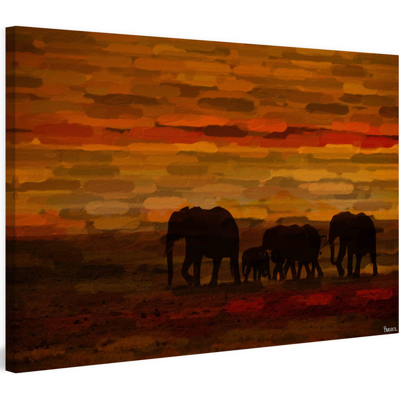 Parvez Taj - Wrapped Canvas Print, 30cm H x 45cm W