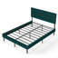 Base de lit tapissier grand format avec tête de lit, aucun sommier requis, rangement sous le lit 14 po-1770986390-1770986377