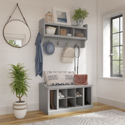 Nara Hall Tree with Bench and Shoe Storage