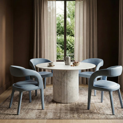 Sylvester Faux Leather Dining Chair