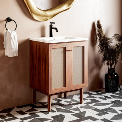 Meuble-lavabo autoportant 24 po Classe Golden