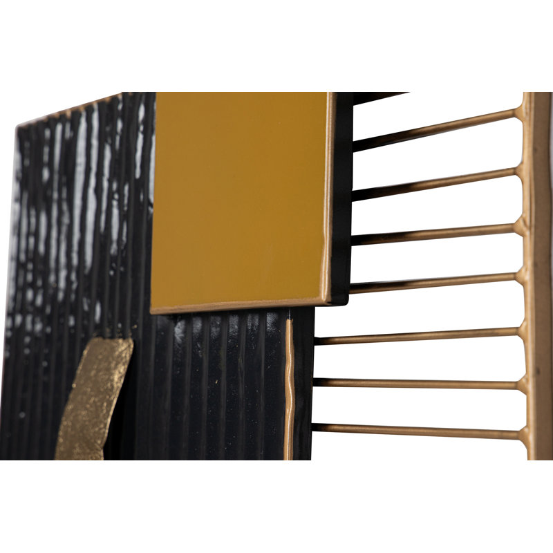 Abstract Wall Decor on Metal