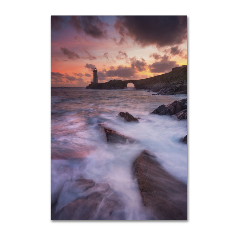 "Red of Sadness" by Mathieu Rivrin Photographic Print on Wrapped Canvas, 32" H x 22" W x 2" D