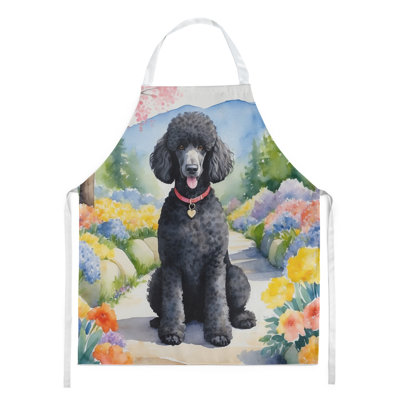 Tablier Black Poodle Spring Path
