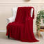 Jeté en molleton rouge 50 po x 60 po Valentines Day Decorations