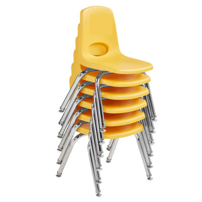 Chaise de classe empilable