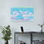 Flamants roses, impression d'art mural contemporain-2140702178