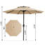 Parasol de marché à 2 niveaux 132 po Beka-1792218356-1821092415