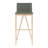 Saddle Upholstered Counter Stool with Metal Frame-26099157