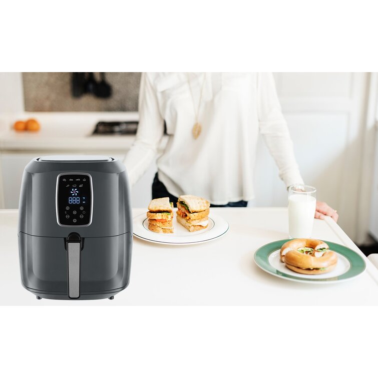 Emerald 5.2 Liter Air Fryer with Digital LED Touch Display