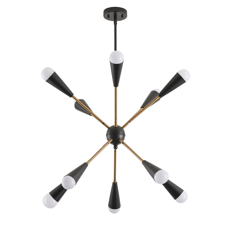 Lustre sphérique spoutnik à 10 lumières Kaythan